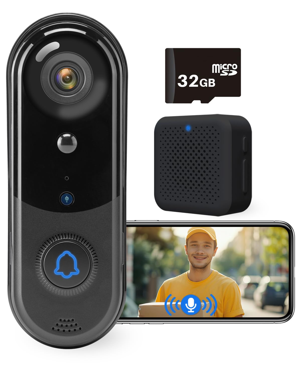 Video Doorbell with Real-Time Alerts: Stay Connected Anytime, Anywhere